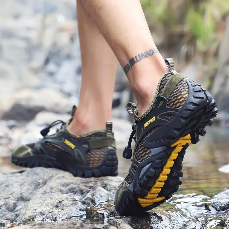 Men's Breathable Mesh No-Slip & Universal Barefoot Shoes