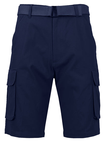Men’s Multi-Pocket Cargo Shorts w/ Belt – Built for Summer Comfort