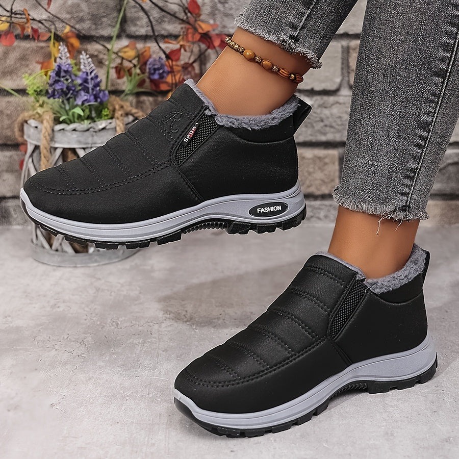 🔥Last Day Promotion 50% OFF🔥 Unisex Warm Sheepskin-Lined Boots , Easy To Wear, Comfortable When Walking