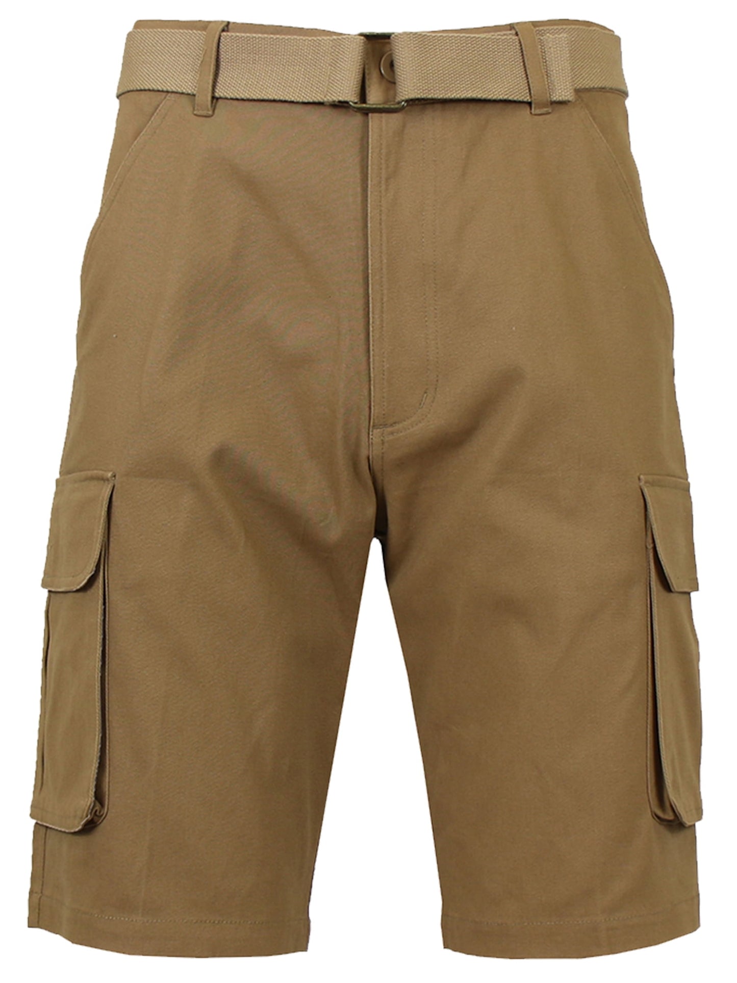 Men’s Multi-Pocket Cargo Shorts w/ Belt – Built for Summer Comfort