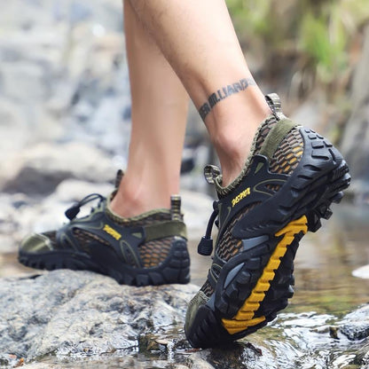 Men's Breathable Mesh No-Slip & Universal Barefoot Shoes