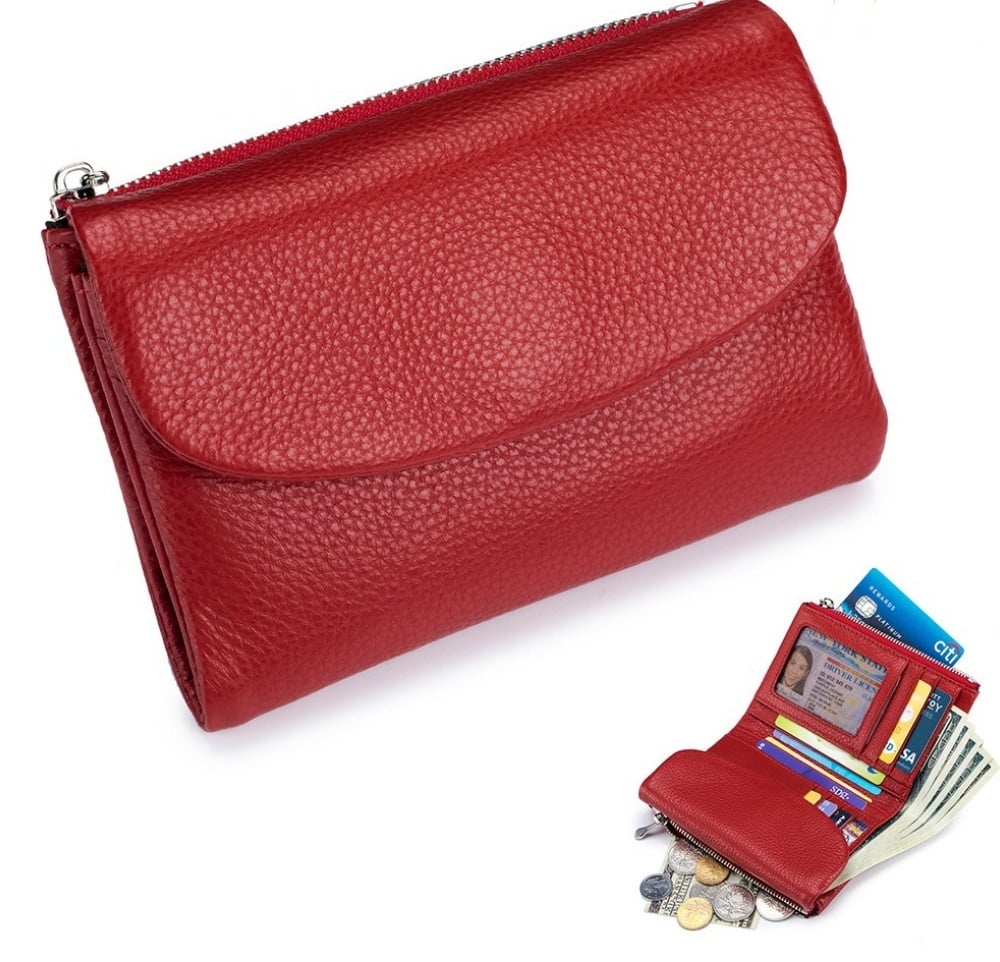 Last Day 49% Off🔥 Pebble Leather Wallet - Buy 2 Get Free Shipping Today