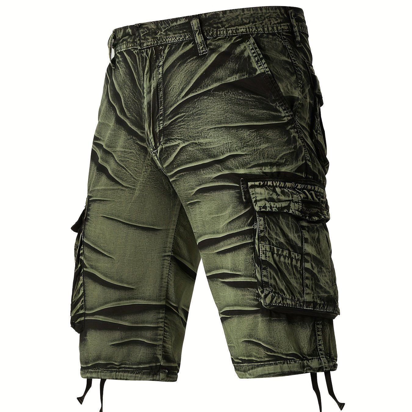 CanooSport Camo Pattern Cotton Cargo Shorts