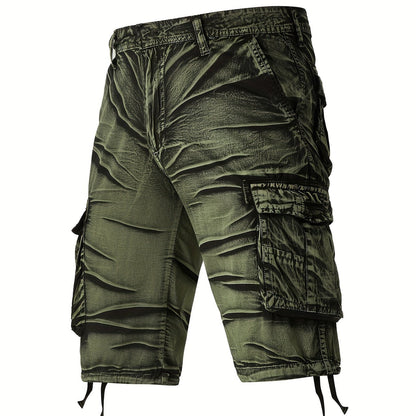 CanooSport Camo Pattern Cotton Cargo Shorts