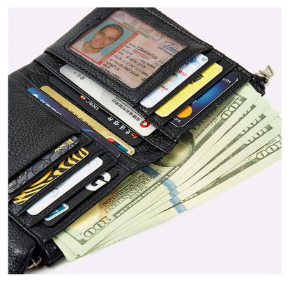 Last Day 49% Off🔥 Pebble Leather Wallet - Buy 2 Get Free Shipping Today