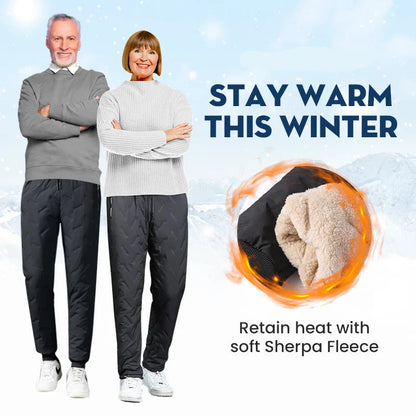 CanooSport FleeceActive™ - Unisex Fleece-Lined Waterproof Pants