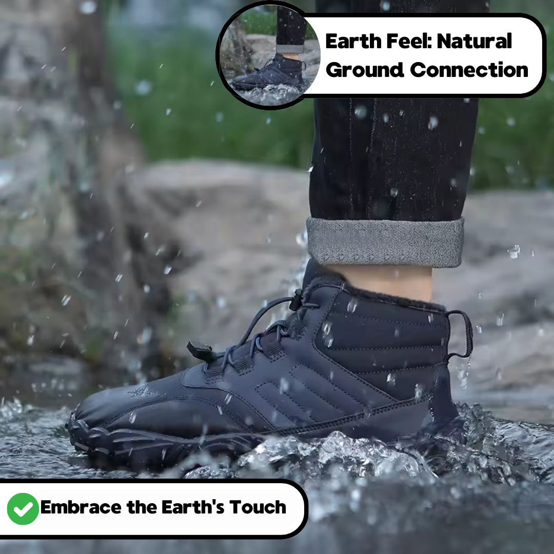 Non-slip & waterproof winter barefoot shoes (Unisex)