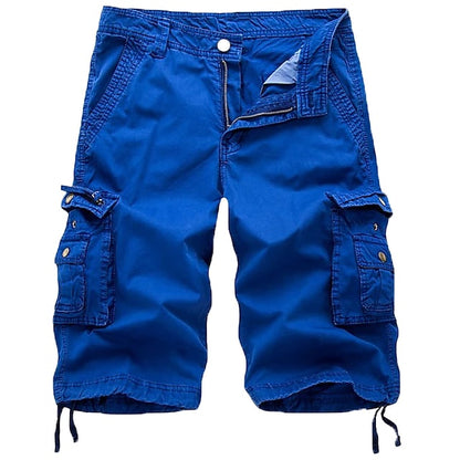 Canoosport Mens Cargo Shorts Multi Pockets Twill Cargo Shorts