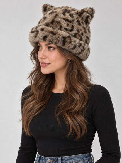 Women's Soft Fuzzy Beanie – Cozy & Stylish Winter Hat
