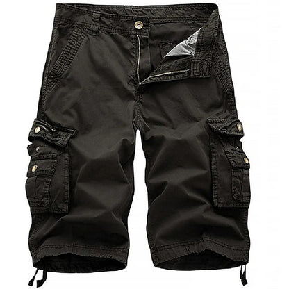 Canoosport Mens Cargo Shorts Multi Pockets Twill Cargo Shorts