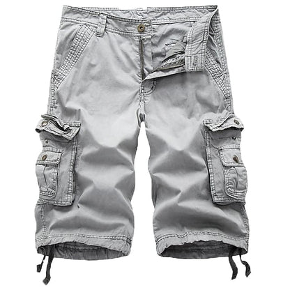 Canoosport Mens Cargo Shorts Multi Pockets Twill Cargo Shorts