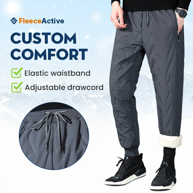 CanooSport FleeceActive™ - Unisex Fleece-Lined Waterproof Pants