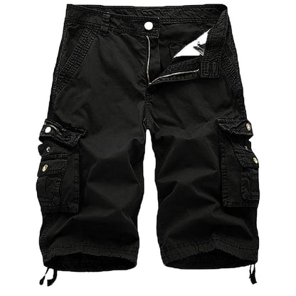 Canoosport Mens Cargo Shorts Multi Pockets Twill Cargo Shorts