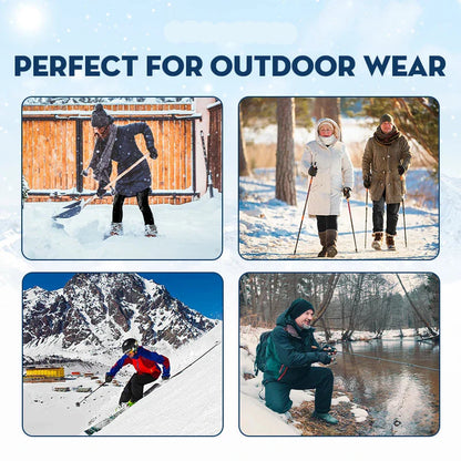 CanooSport FleeceActive™ - Unisex Fleece-Lined Waterproof Pants