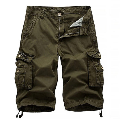 Canoosport Mens Cargo Shorts Multi Pockets Twill Cargo Shorts