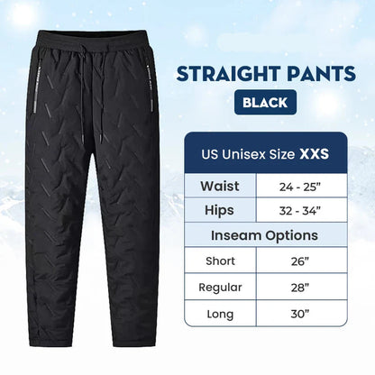CanooSport FleeceActive™ - Unisex Fleece-Lined Waterproof Pants