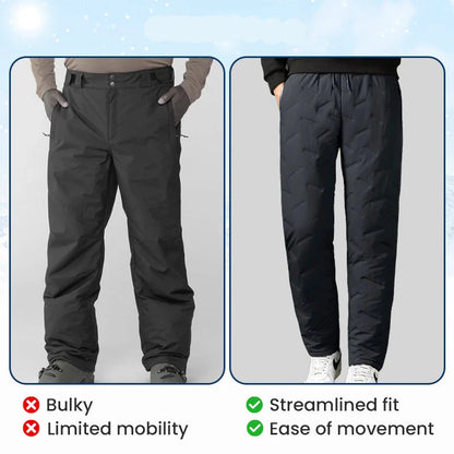 CanooSport FleeceActive™ - Unisex Fleece-Lined Waterproof Pants