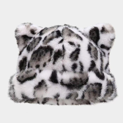 Women's Soft Fuzzy Beanie – Cozy & Stylish Winter Hat