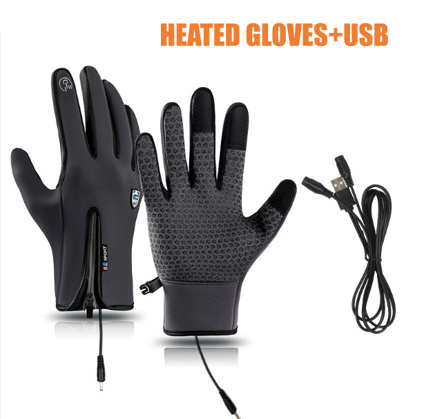 Happy New Year 50% OFF - 🎁CanooSport Rechargeable Heated Electric touchscreen Gloves