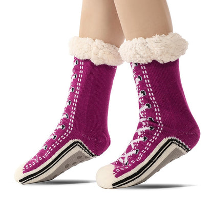 Happy New Year 50% OFF - 🎁Ultra-thick Cute Slipper Home Socks