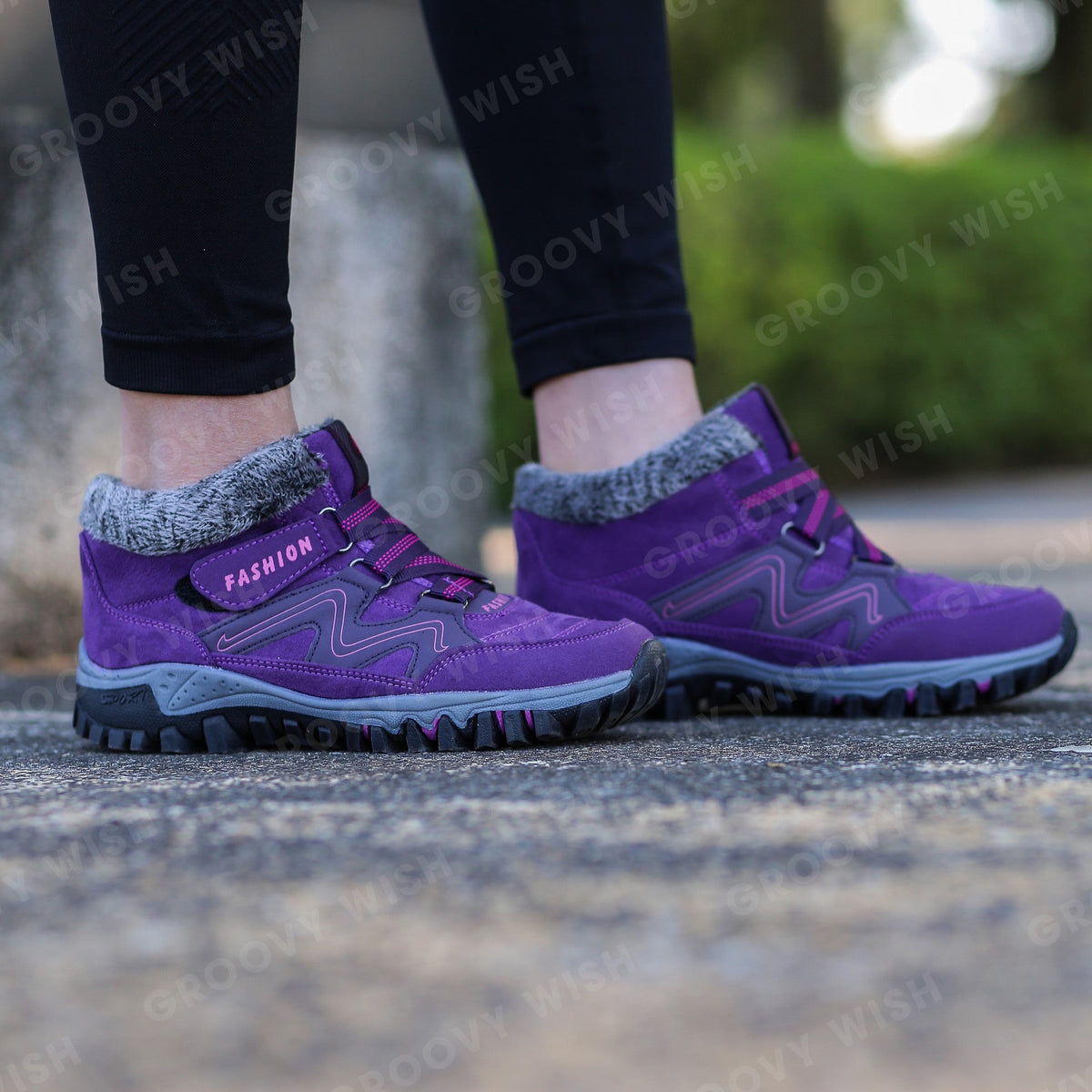 Snowy Ankle Orthopedic Boots Super Warm