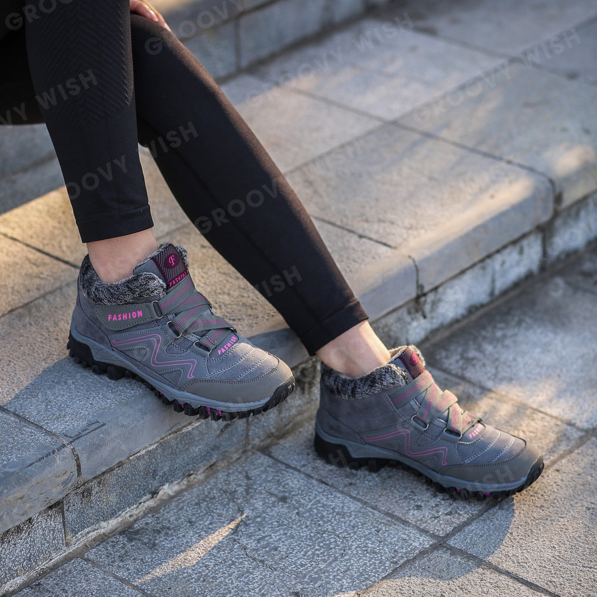 Snowy Ankle Orthopedic Boots Super Warm
