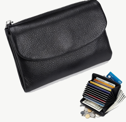 Last Day 49% Off🔥 Pebble Leather Wallet - Buy 2 Get Free Shipping Today