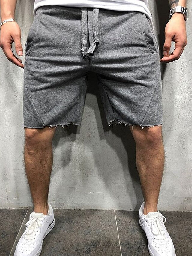 CanooSport™ Loose Plain Elastic Waist Shorts