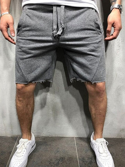 CanooSport™ Loose Plain Elastic Waist Shorts