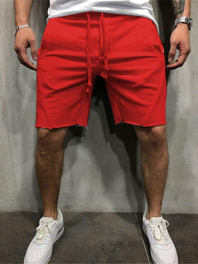 CanooSport™ Loose Plain Elastic Waist Shorts