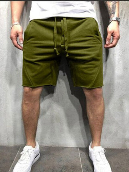 CanooSport™ Loose Plain Elastic Waist Shorts