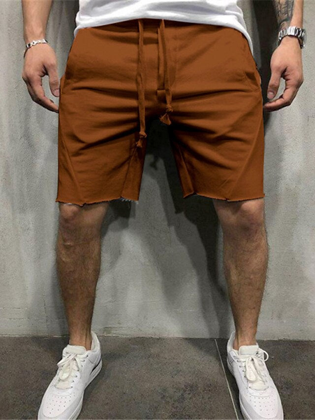 CanooSport™ Loose Plain Elastic Waist Shorts