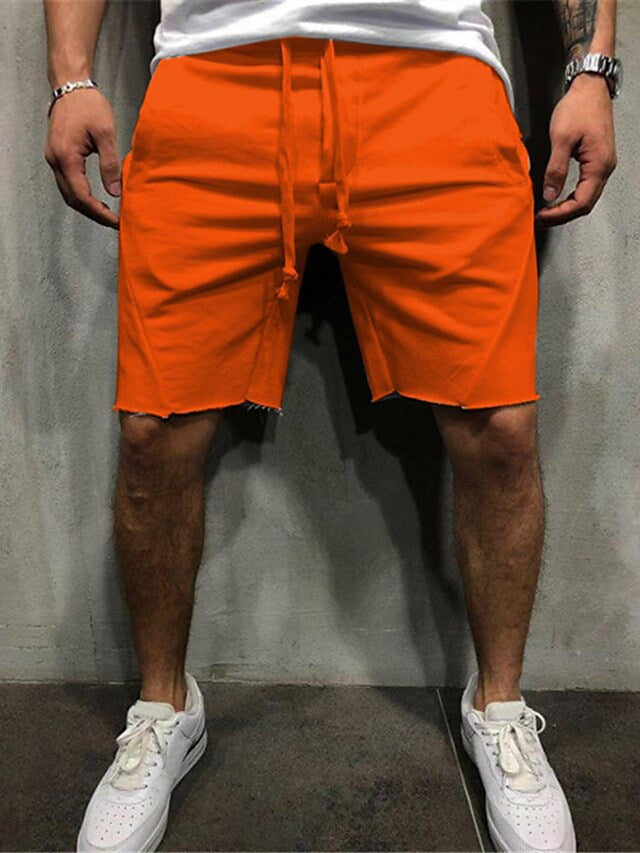 CanooSport™ Loose Plain Elastic Waist Shorts