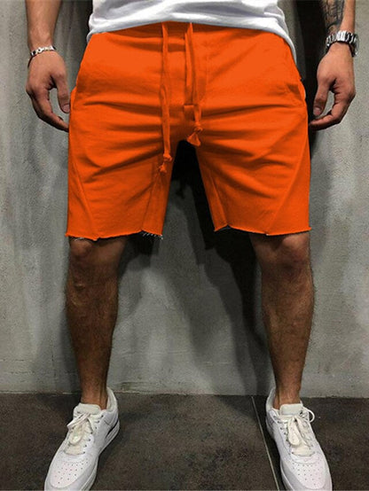 CanooSport™ Loose Plain Elastic Waist Shorts