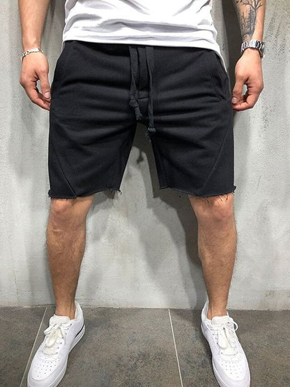 CanooSport™ Loose Plain Elastic Waist Shorts