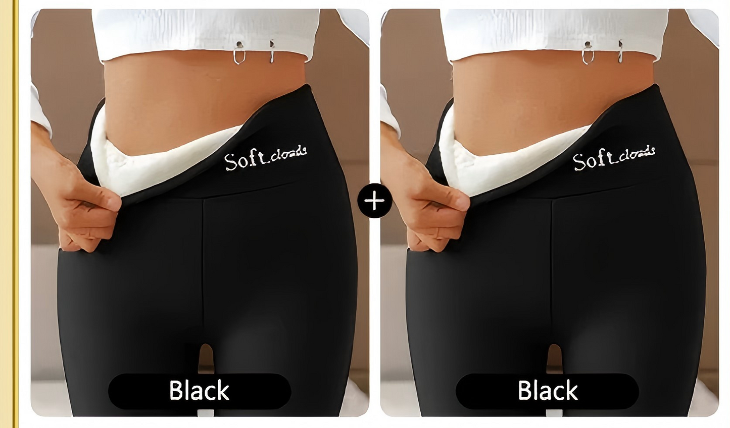 Happy New Year 50% OFF - 🎁Cloudy Fleece Lined Leggings