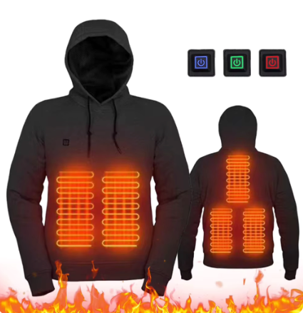 Canoosport™ LAST DAY 50% OFF - 🎁 Unisex Heated Hoodie（Free Shipping）
