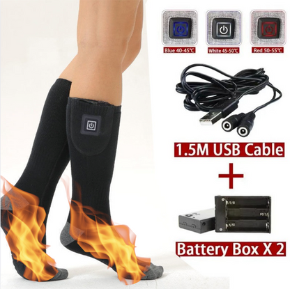 Canoosport™ Heated Socks with Adjustable Temperature