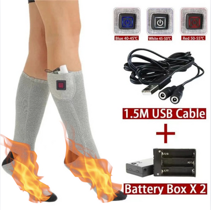 Canoosport™ Heated Socks with Adjustable Temperature