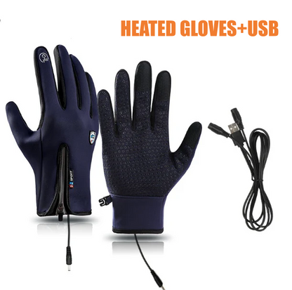 Happy New Year 50% OFF - 🎁CanooSport Rechargeable Heated Electric touchscreen Gloves