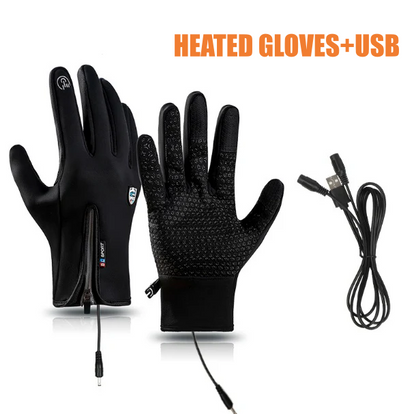 Happy New Year 50% OFF - 🎁CanooSport Rechargeable Heated Electric touchscreen Gloves