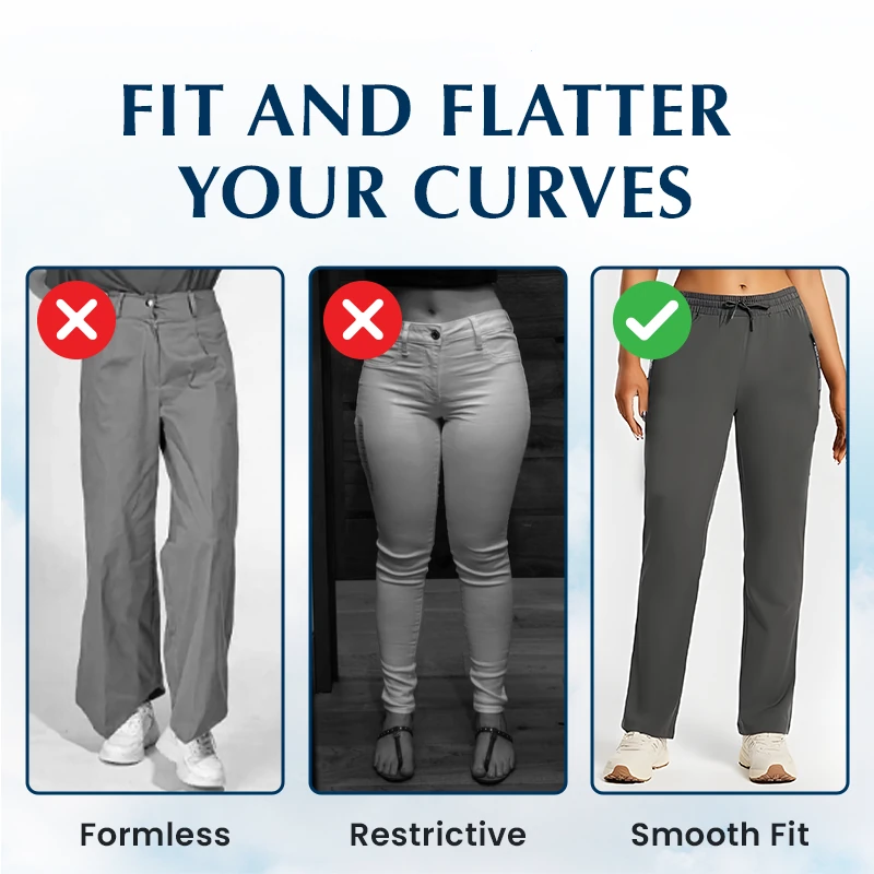 Canoo Women's Ultra Stretch Breathable Casual Pants-Buy 2 Get Free Shipping Today!
