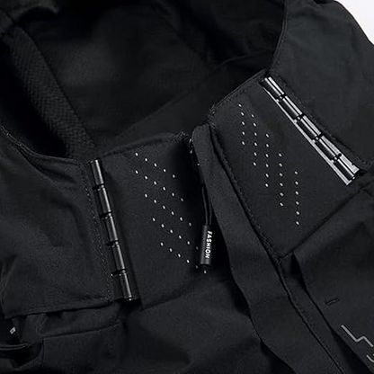 Men’s Waterproof Lightweight Rain Jacket with Removable Hood