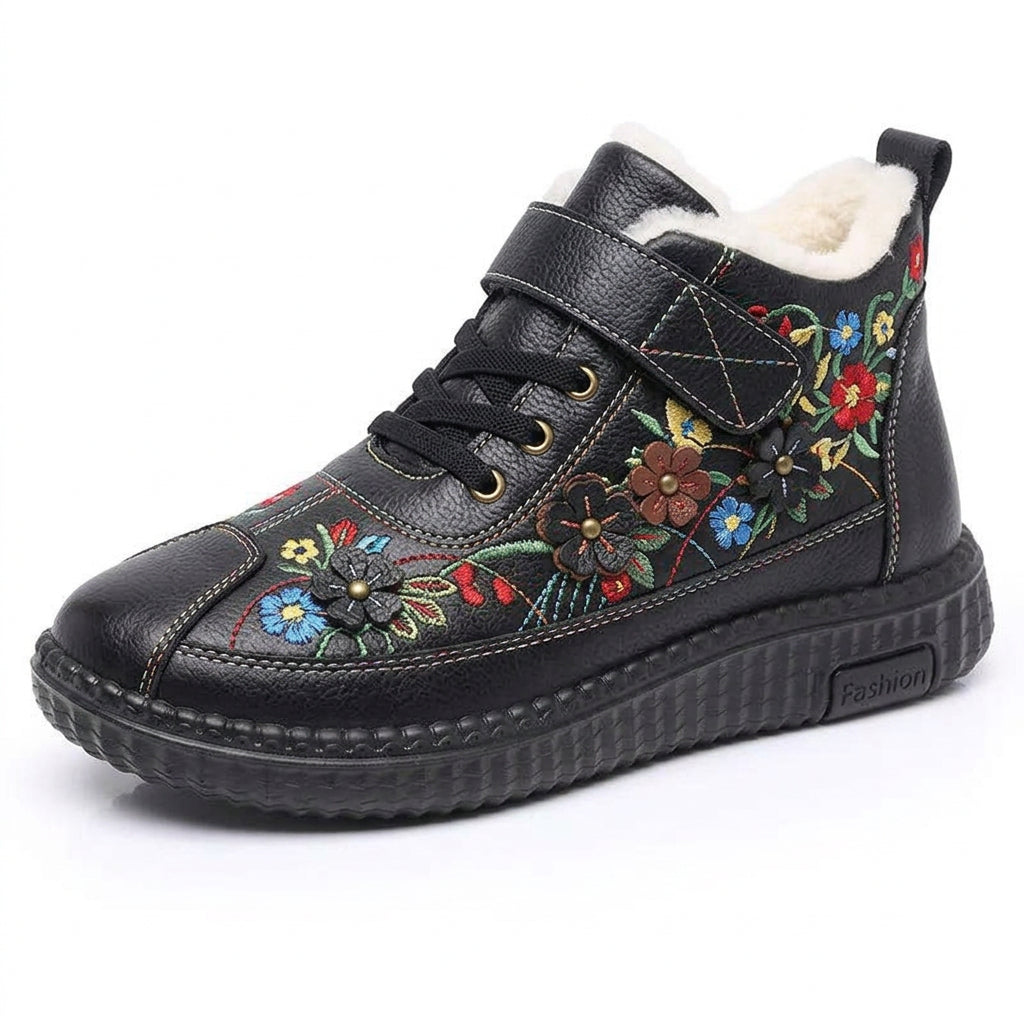 Canoo Floral – Winter Shoes for Warmth, Comfort & Style ❄🌸