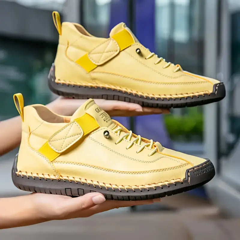 Women's Leather Sneakers – Soft Comfort & Orthopedic Support