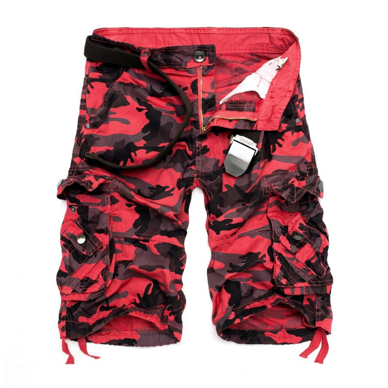 CanooSport Men's outdoor camouflage cargo shorts
