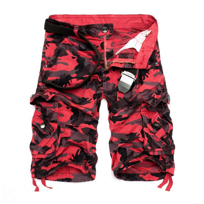 CanooSport Men's outdoor camouflage cargo shorts