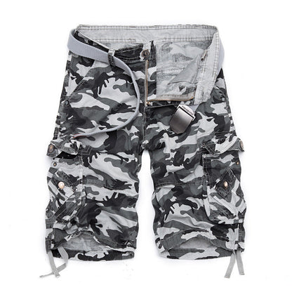 CanooSport Men's outdoor camouflage cargo shorts