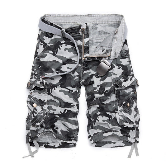 CanooSport Men's outdoor camouflage cargo shorts