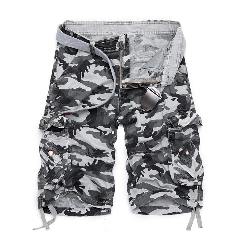 CanooSport Men's outdoor camouflage cargo shorts